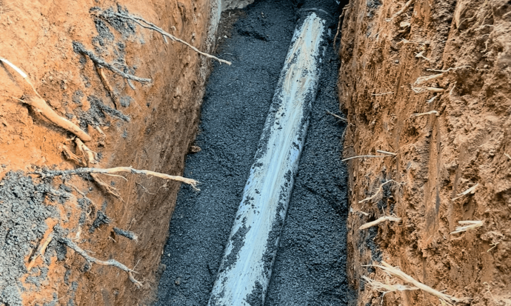 new-sewer-pipe-installation-trench-bedding